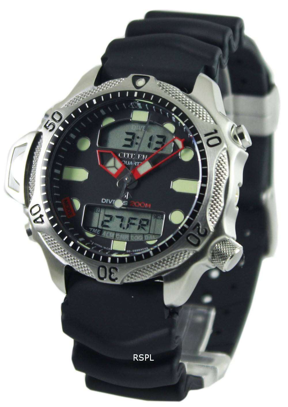 Citizen Aqualand Diver Depth Meter Promaster JP1010 00E JP1010 Mens Watch CityWatches IN