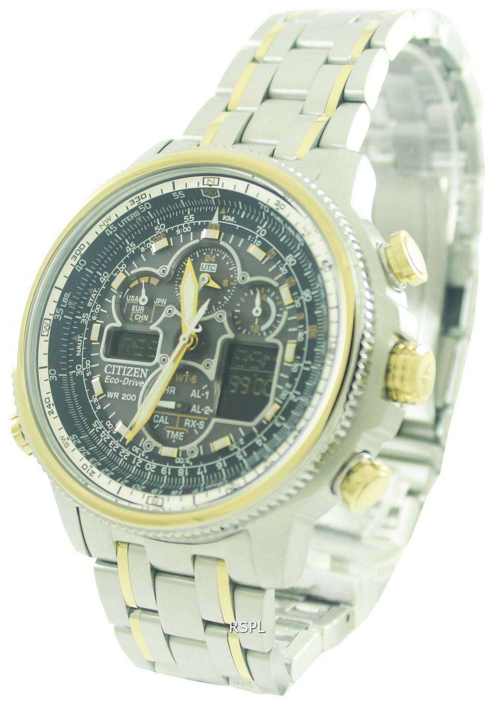 Citizen Navihawk Eco Drive Atomic Jy E Mens Watch Citywatches In