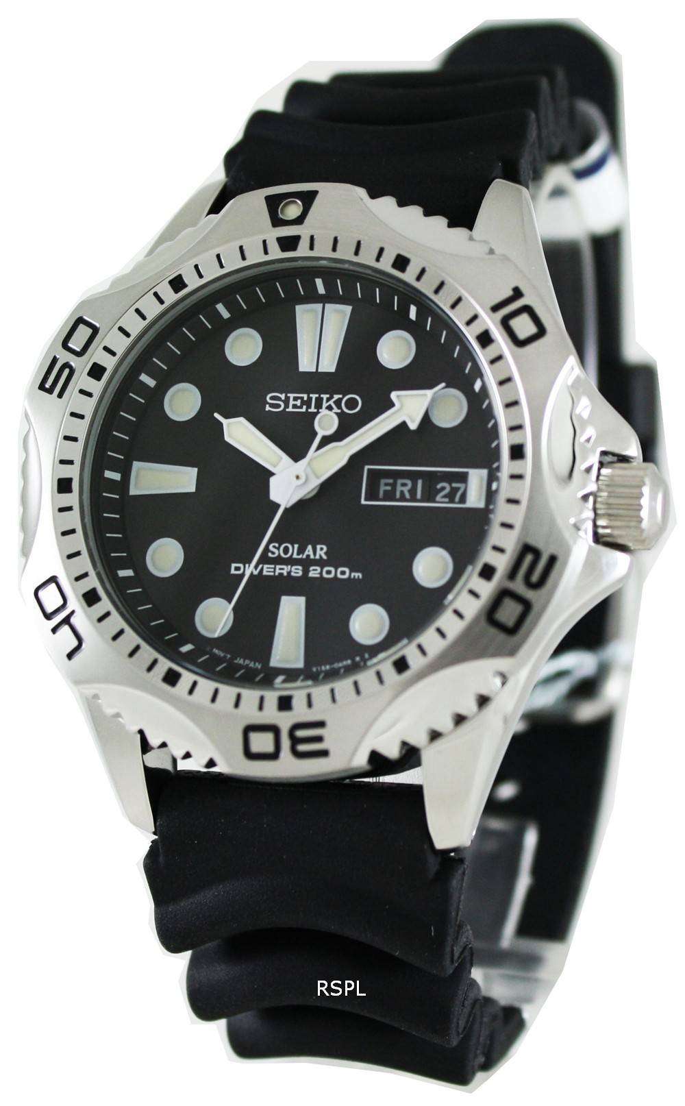 Seiko Solar Scuba Diver Sports SNE107P2 Mens Watch - CityWatches IN