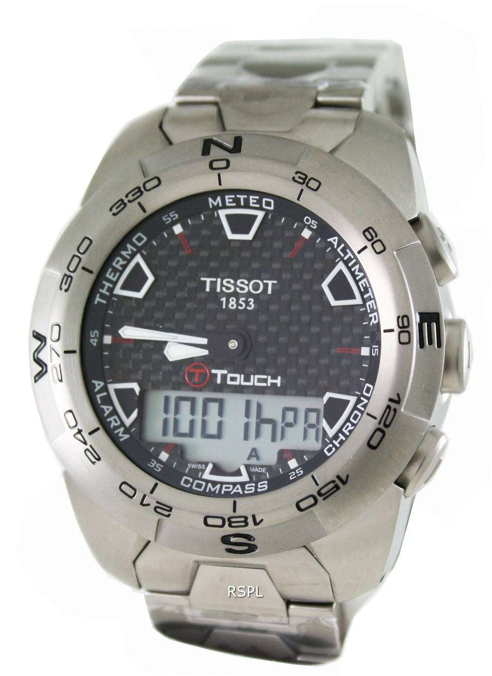 Tissot T Touch Titanium T013.420.44.201.00 Compass Watch