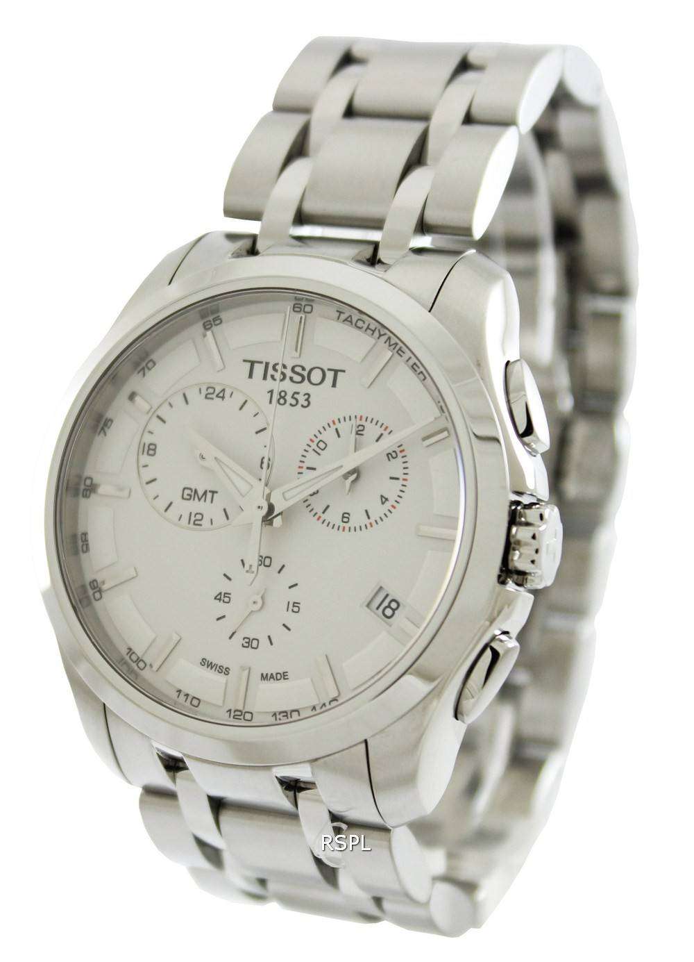 Tissot Couturier Quartz GMT T035.439.11.031.00 Mens Watch