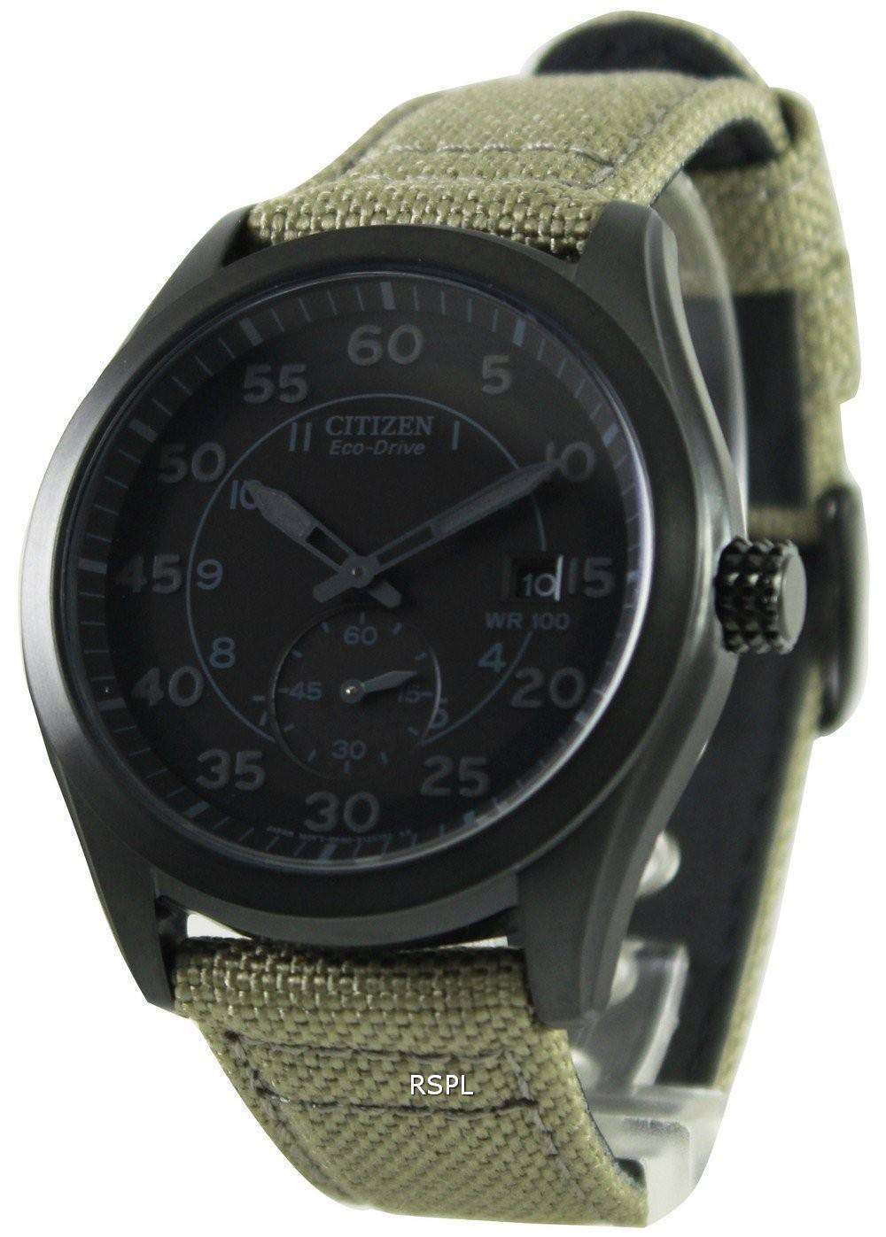 Citizen eco drive canvas best sale