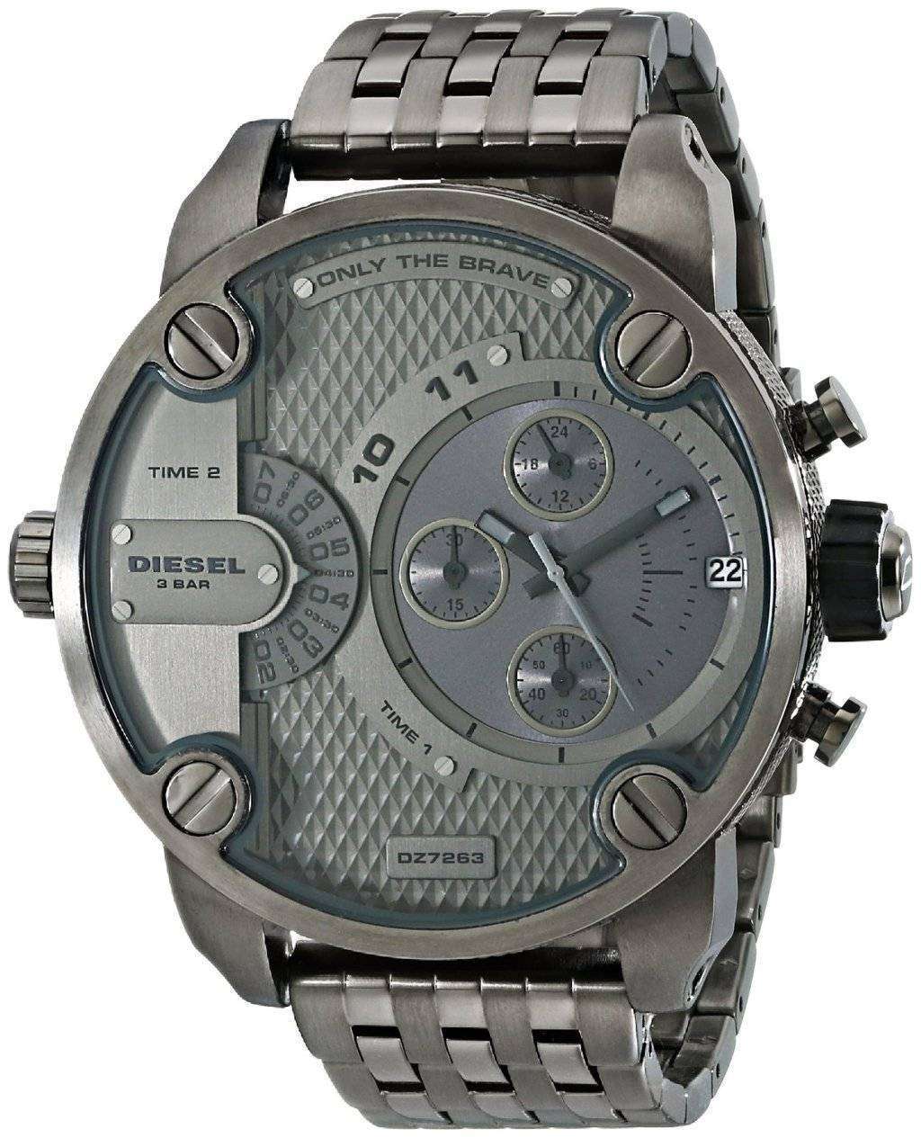 Diesel SBA Chronograph Dual Time Zone DZ7263 Mens Watch CityWatches IN