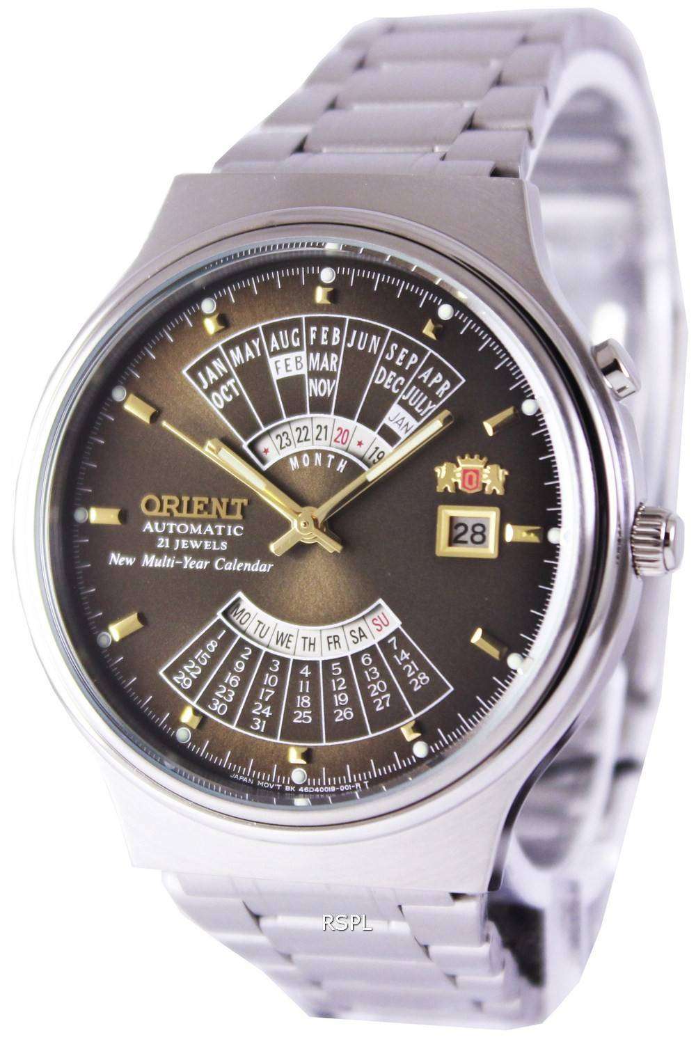 Orient calendar automatic watch hotsell