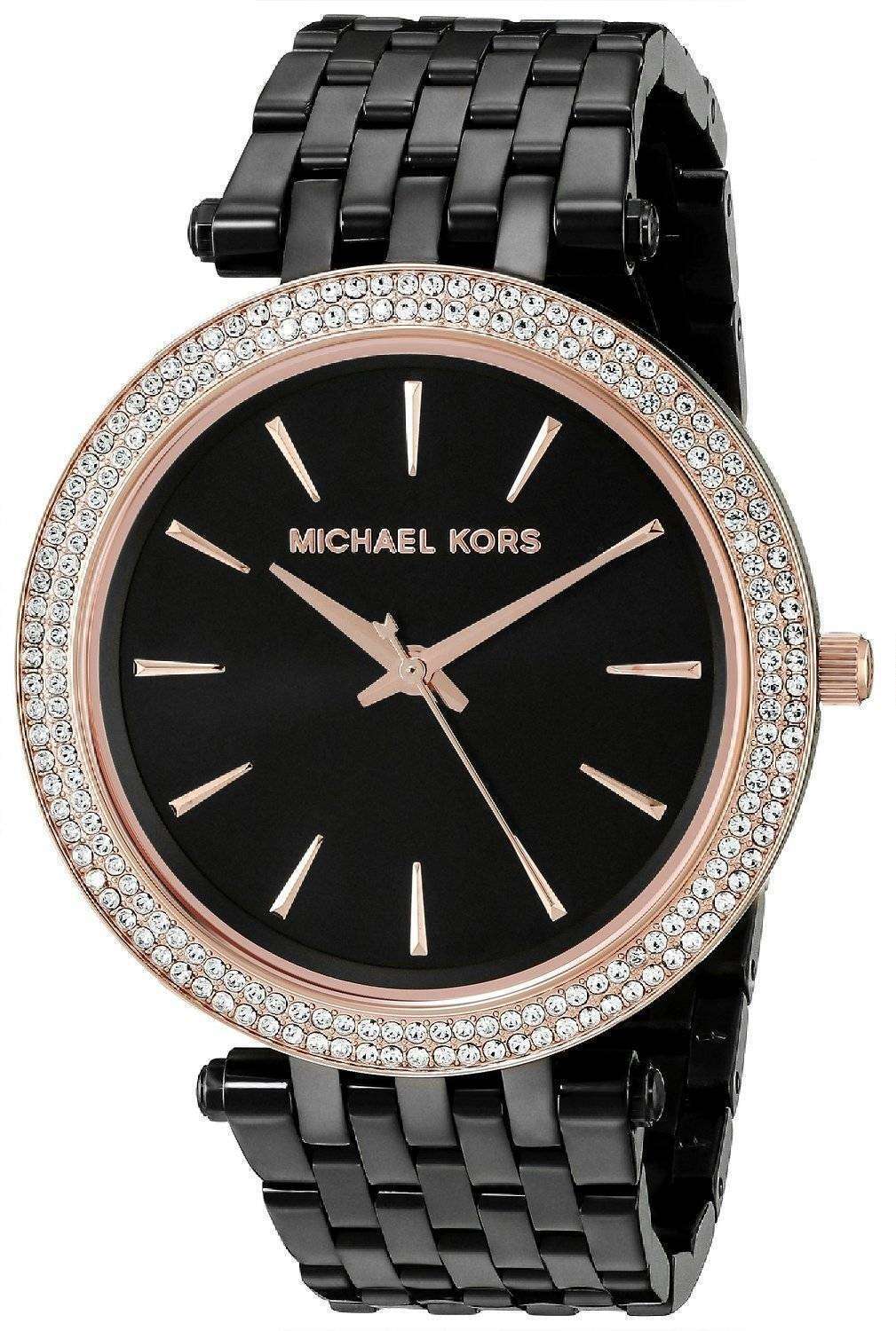 Michael Kors Darci Black Dial MK3407 Womens Watch CityWatches IN