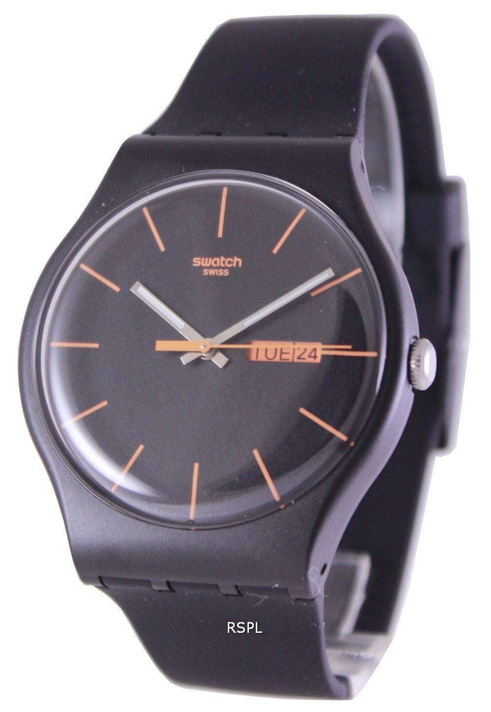 Reloj swatch 2025 black rebel