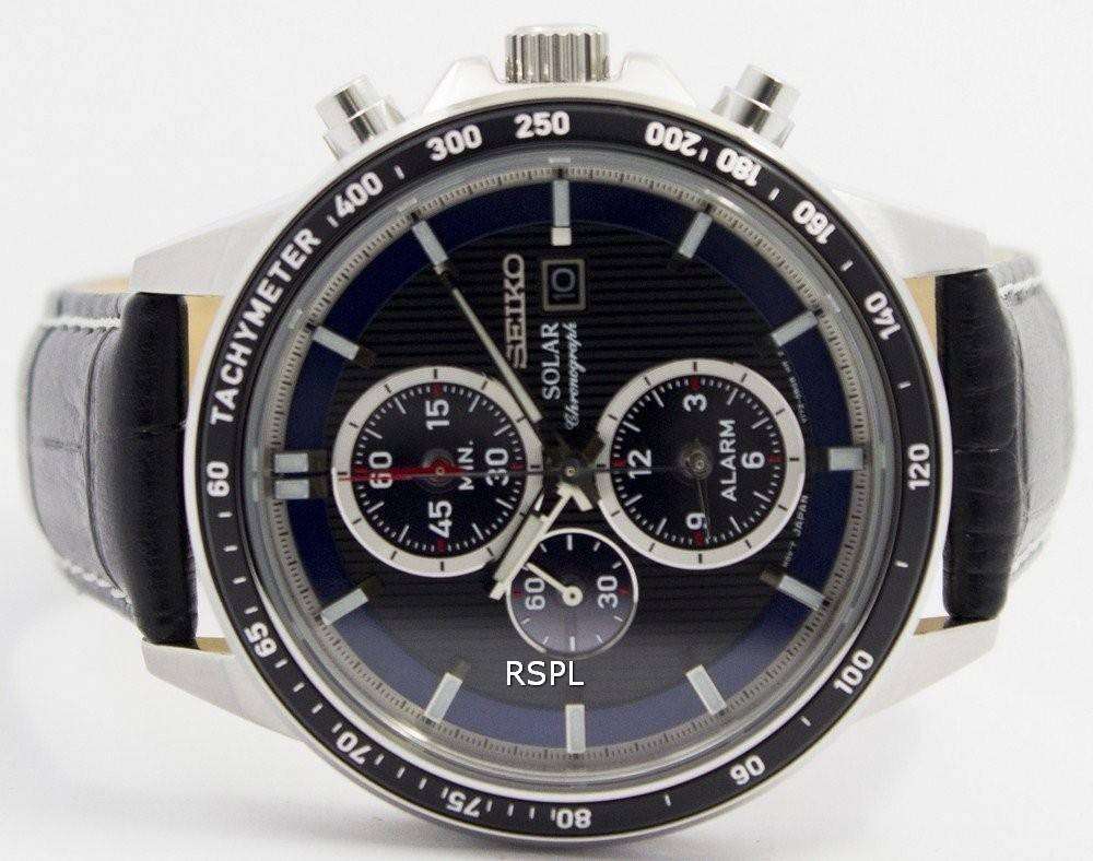 Seiko solar chronograph discount ssc435p1