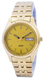 Seiko Core Solar Gold Tone SNE036 SNE036P1 SNE036P Men s Watch