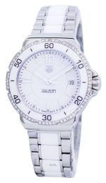 Tag Heuer Formula 1 White Ceramic Diamonds Swiss Made WAH1213