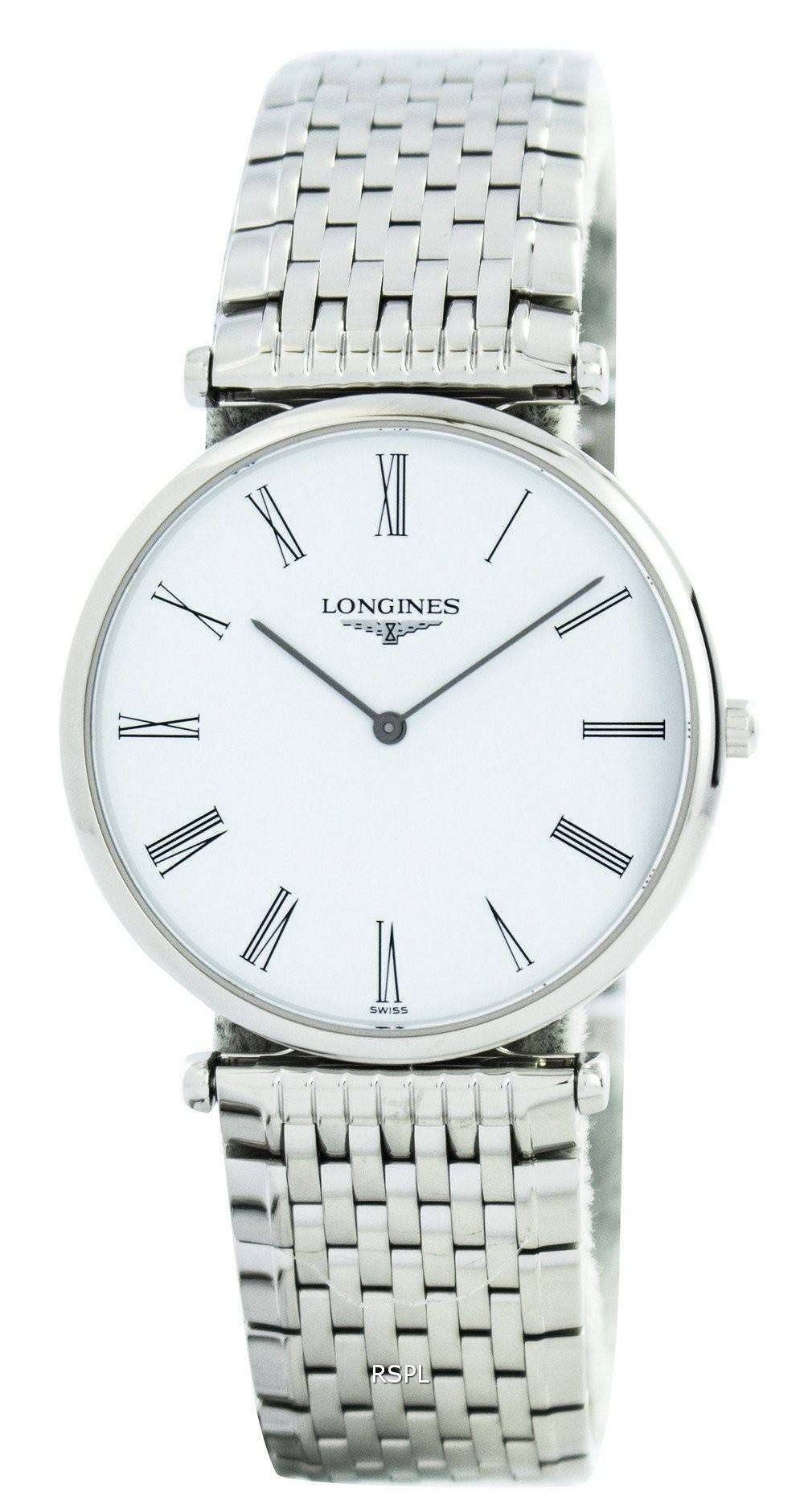 LONGINES Flagship 36MM Automatic SS Men's Watch L47744576 | Fast & Free US  Shipping | Watch Warehouse