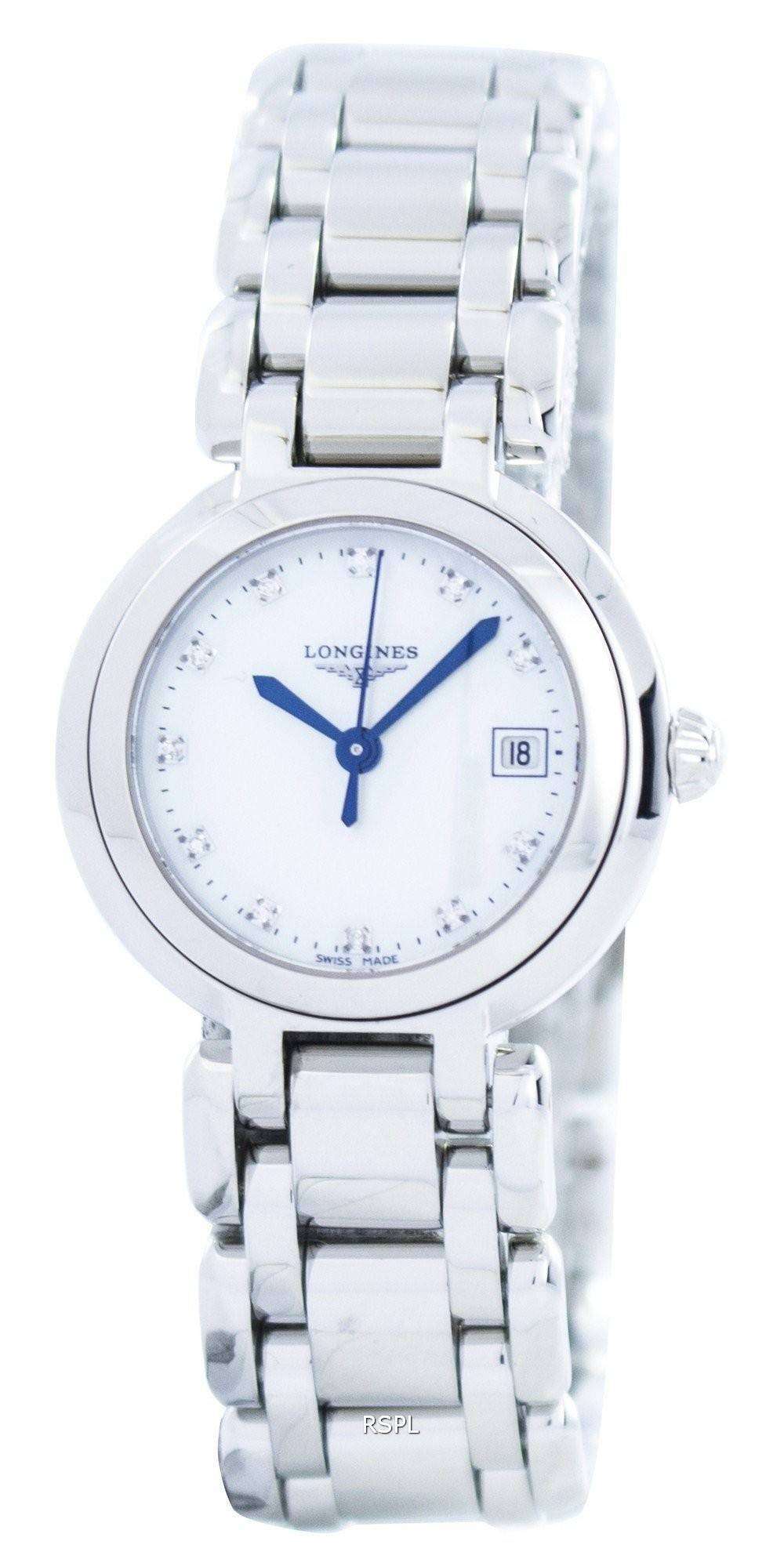 Longines PrimaLuna Quartz Diamond Accent L8.110.4.87.6 Womens Watch