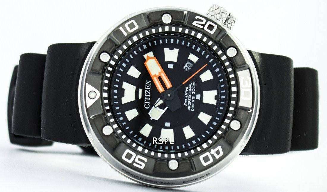 Citizen Promaster Eco Drive Professional Diver s 300M DLC Japan Made BN0176 08E Men s Watch CityWatches IN