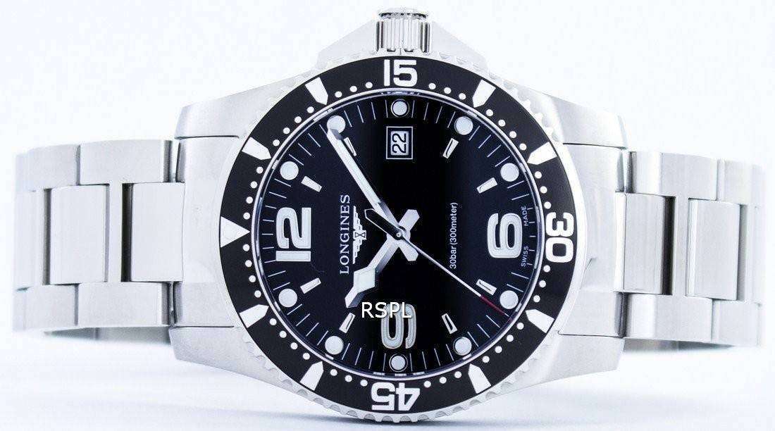 Longines HydroConquest Quartz Power Reserve L3.740.4.56.6 Mens