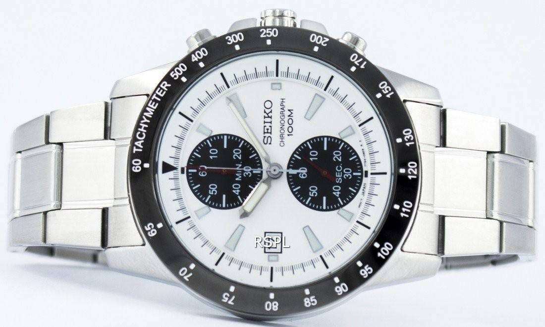 Seiko Chronograph Quartz Tachymeter SNN187 SNN187P1 SNN187P Men s Watch