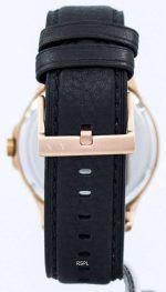 Armani Exchange Rose Gold Black Dial Leather Strap AX2129 Mens Watch CityWatches IN