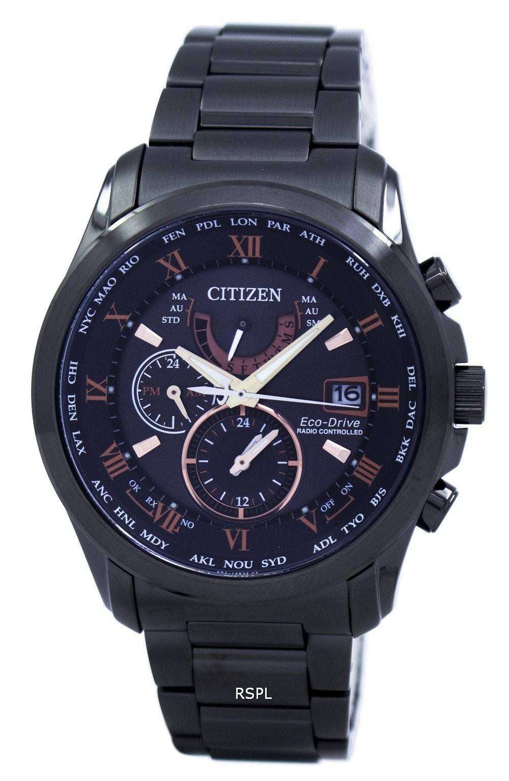 Citizen Calendriar Eco Drive World Time factory