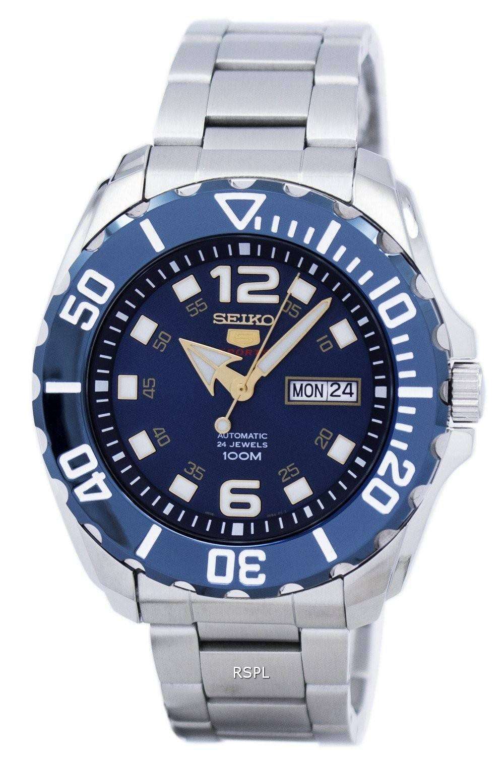 Seiko 5 best sale sports azul