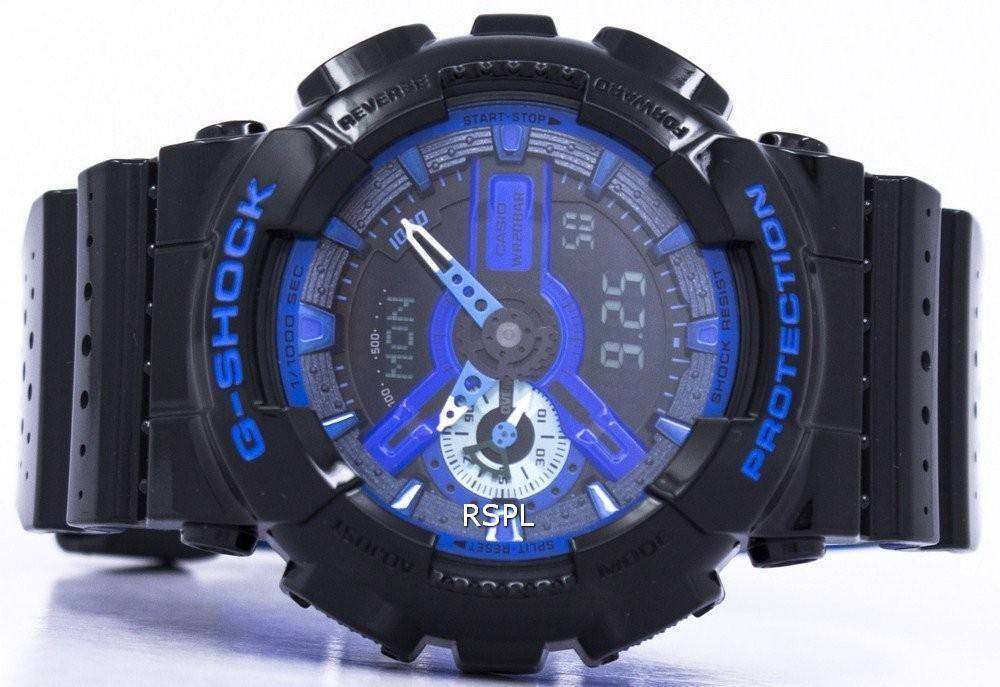 Casio G Shock Shock Resistant World Time Analog Digital GA 110LPA 1A Men s Watch CityWatches IN