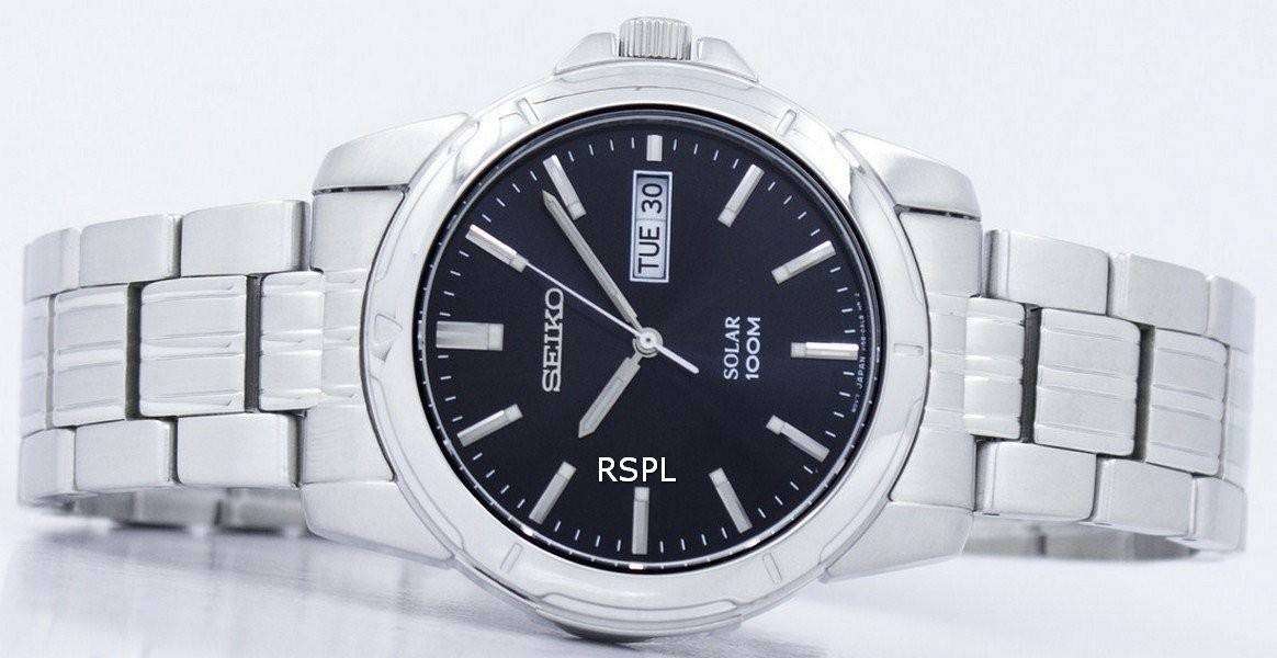 Seiko Solar Quartz SNE093 SNE093P1 SNE093P Men s Watch