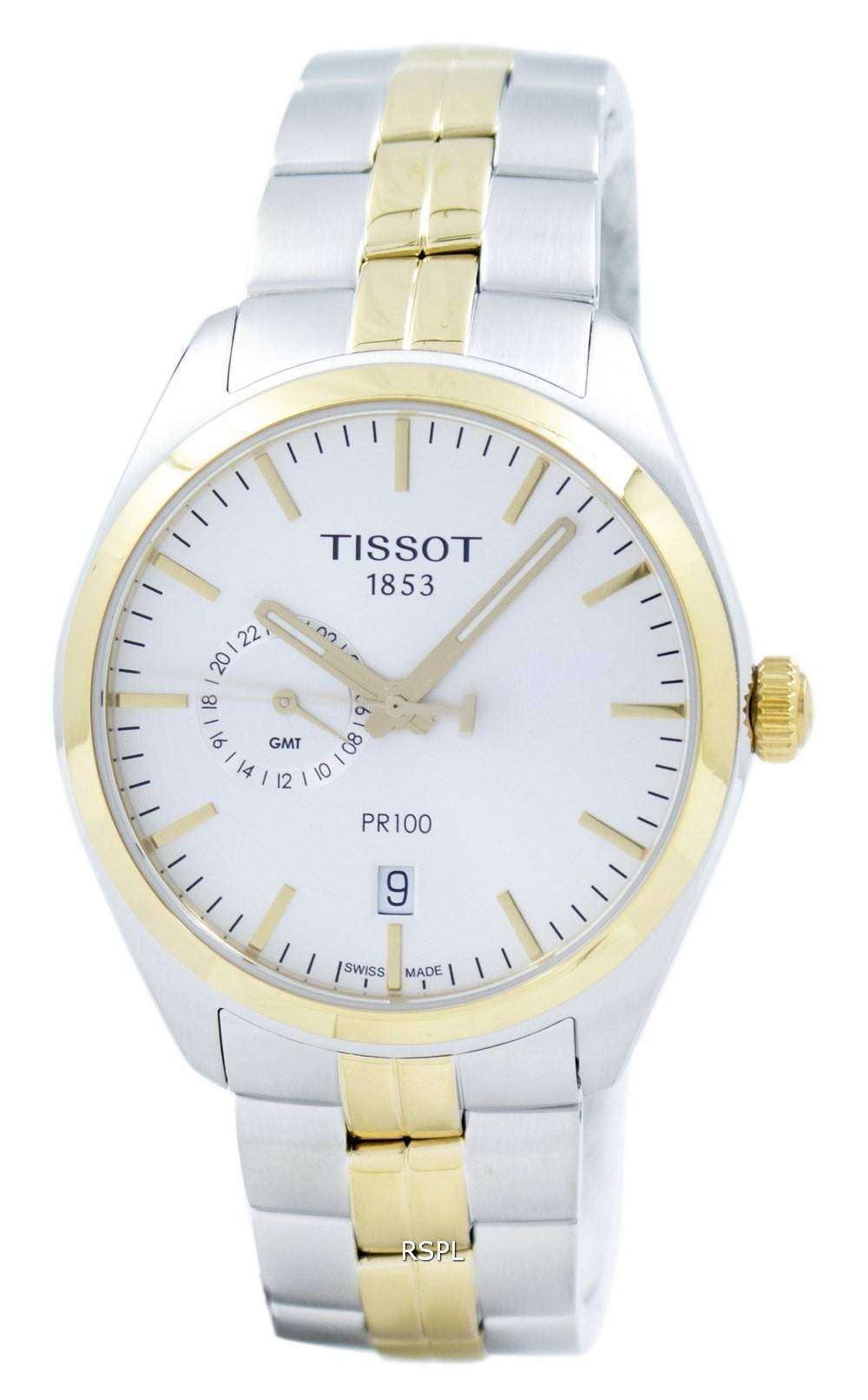 Tissot pr clearance 100 dual time