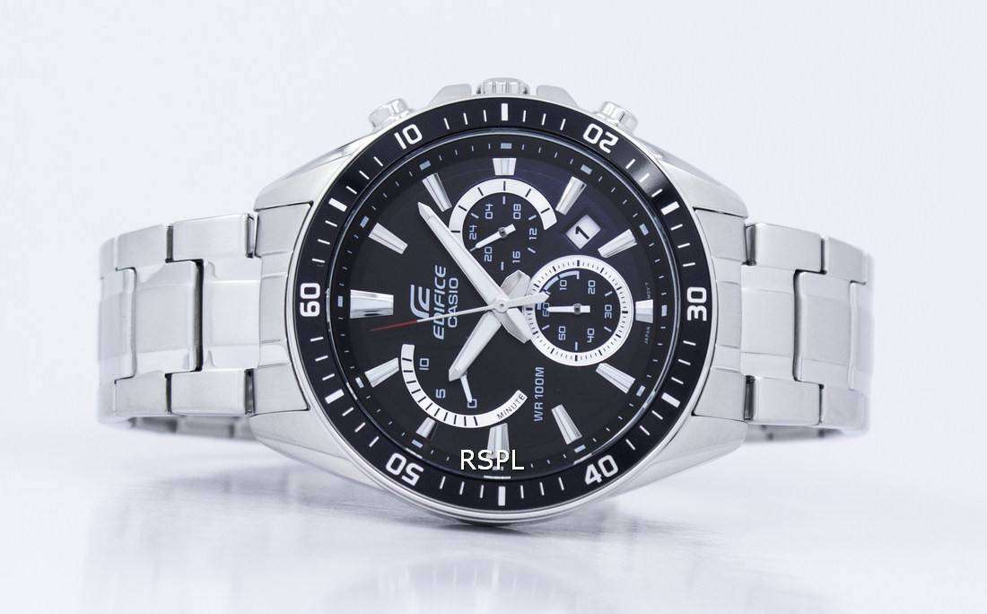 Casio Edifice Chronograph Quartz EFR 552D 1AV EFR552D 1AV Men s Watch CityWatches IN