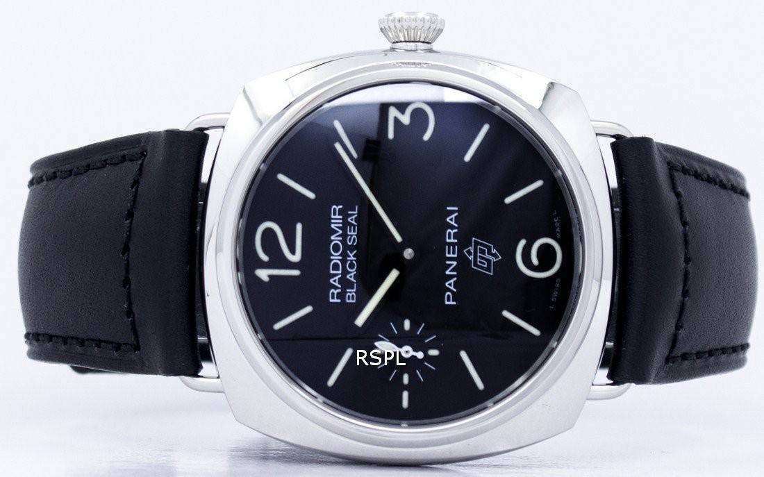 Panerai Radiomir Black Seal Logo Acciaio Automatic PAM00380 Men s