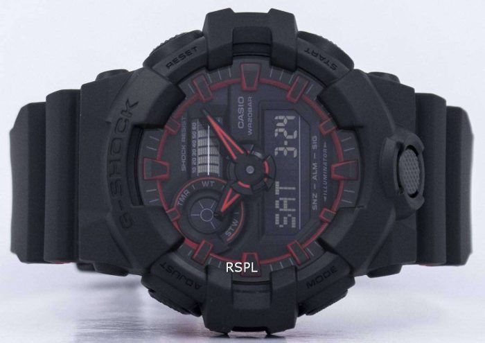 Casio G Shock Illuminator Shock Resistant GA 700SE 1A4 GA700SE 1A4