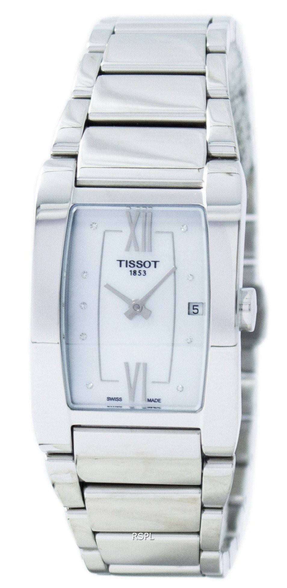 Tissot Generosi T Quartz Diamond Accent T105.309.11.116.00 T1053091111600 Women s Watch