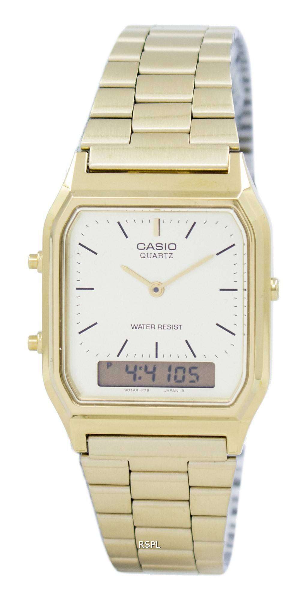 Casio watch clearance men's gold