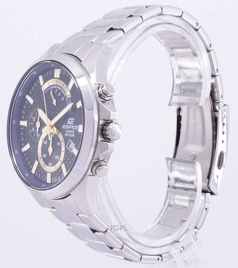 Casio Edifice Retrograde Chronograph Quartz EFV 530D 2AV EFV530D2AV Men s Watch CityWatches IN