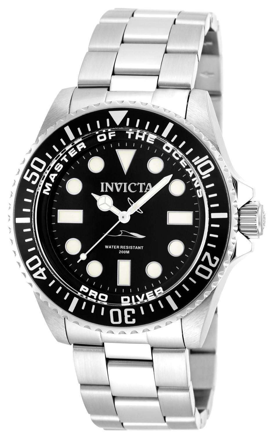 Invicta Pro Diver Master Of Oceans Quartz 200M 20119 Men s Watch CityWatches IN