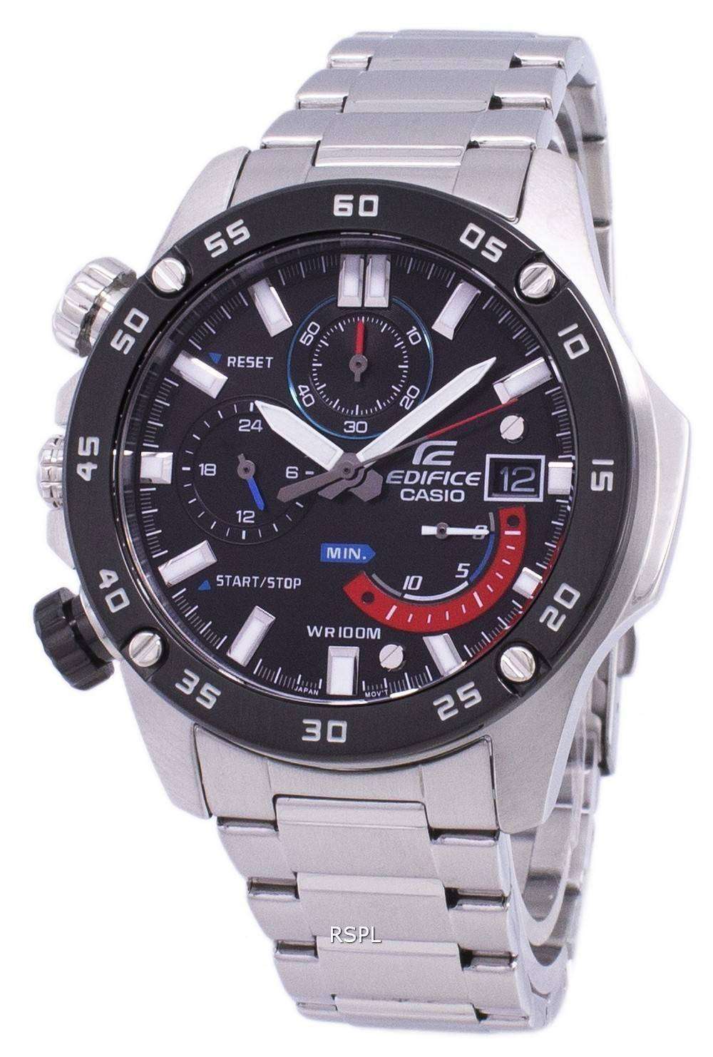 Casio Edifice Chronograph Quartz EFR 558DB 1AV EFR558DB 1AV Men s Watch CityWatches IN