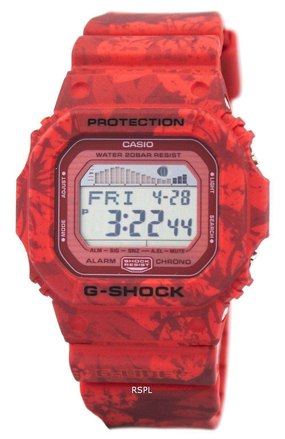 G shock store glx 5600 red