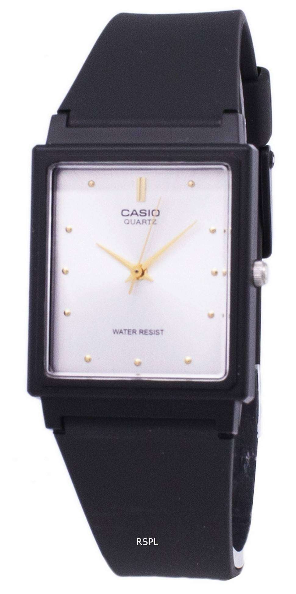 Casio LTP-V007L-9B Women's Rectangular Leather Strap Dress Watch