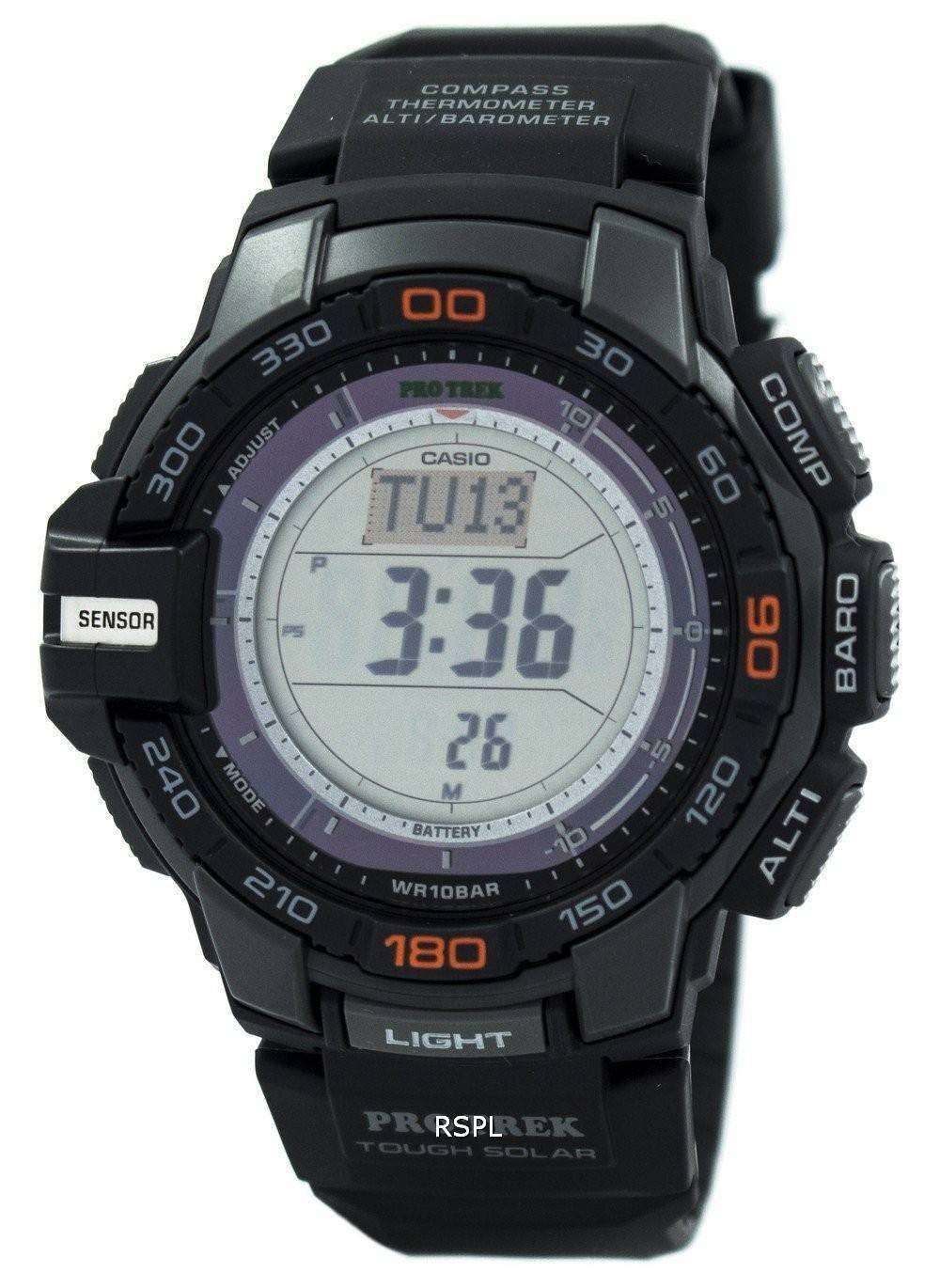 Casio protrek store solar triple sensor