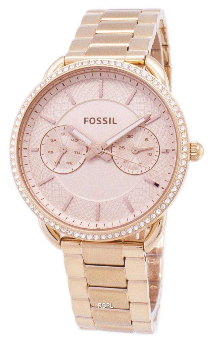 Fossil Tailor Multifunction Quartz Diamond Accents ES4264 Women s Watch CityWatches IN