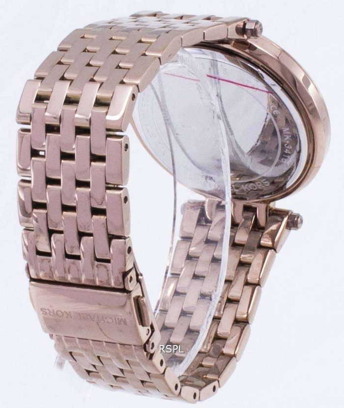 Michael Kors MK3416 Darci Rose Gold Womens Analog Watch | eBay