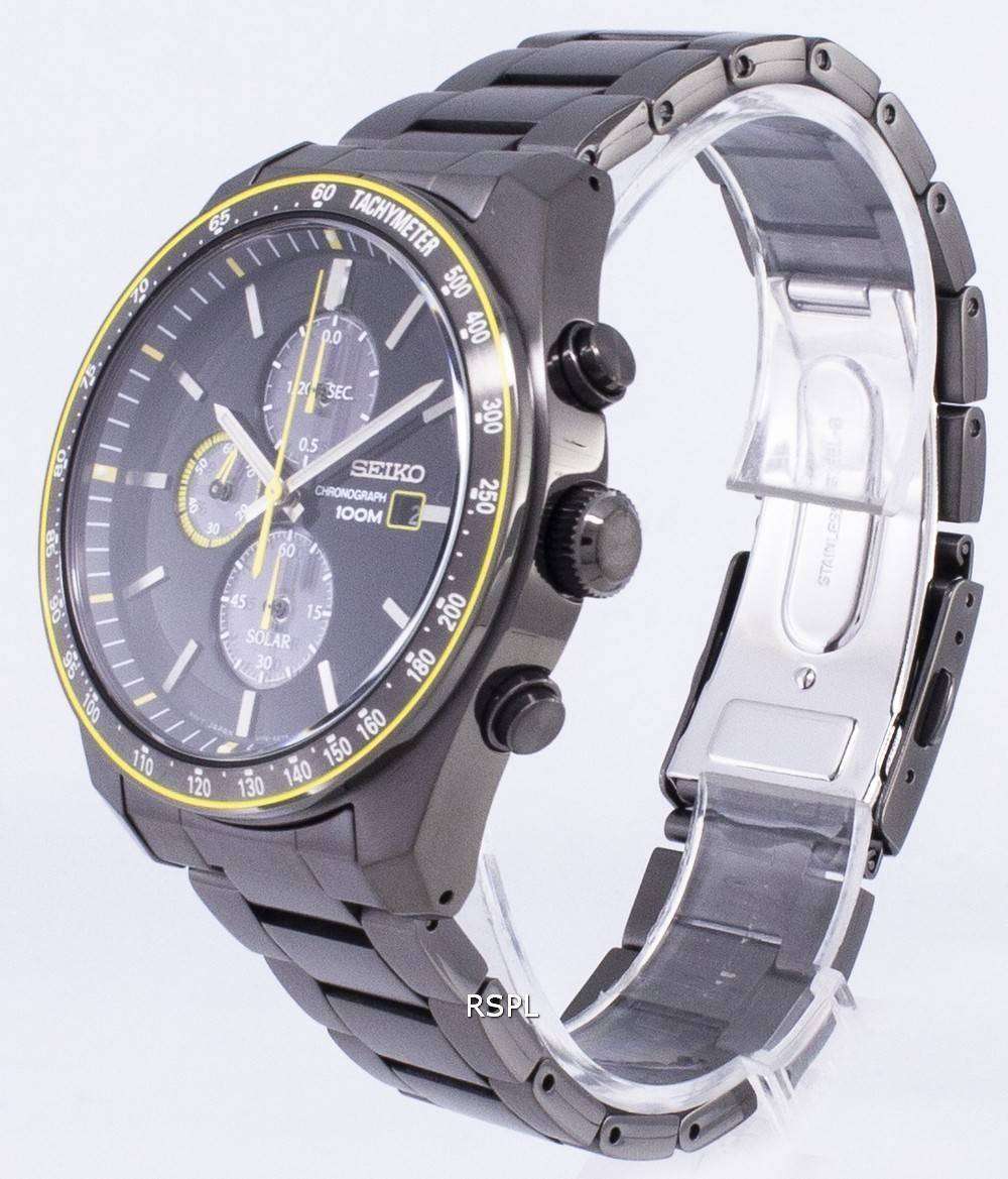 Seiko Solar SSC723 SSC723P1 SSC723P Chronograph Analog Men s Watch CityWatches IN