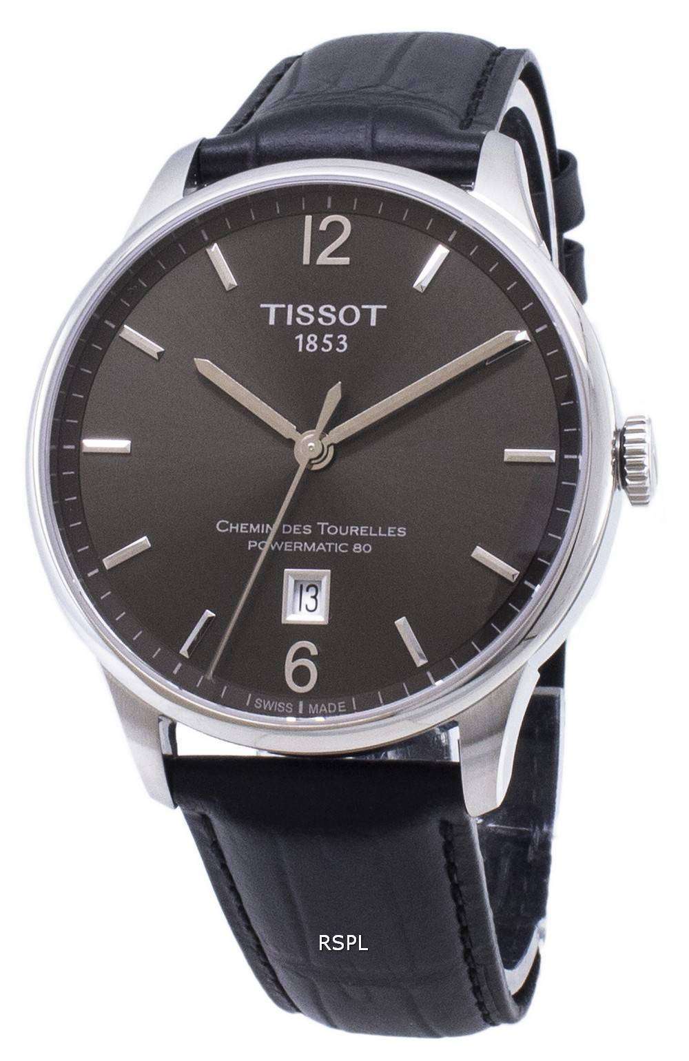 Tissot T Classic Chemin Des Tourelles T099.407.16.447.00 T0994071644700 Powermatic 80 Men s Watch