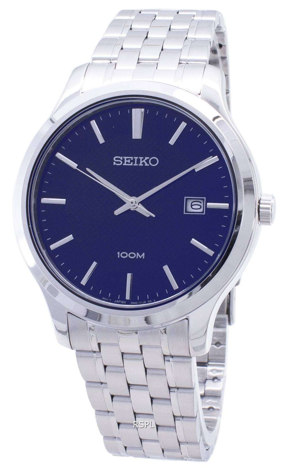 Seiko Neo Classic SUR291 SUR291P1 SUR291P Quartz Analog Men's Watch ...