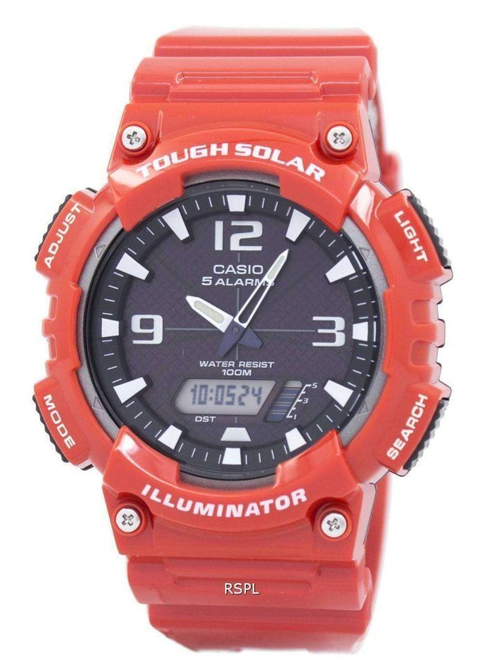 Casio Analog Digital Tough Solar AQ-S810WC-4AVDF AQ-S810WC-4AV Mens Watch