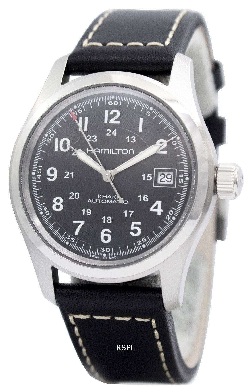Hamilton Khaki Field Mechanical White Dial Watch | aBlogtoWatch