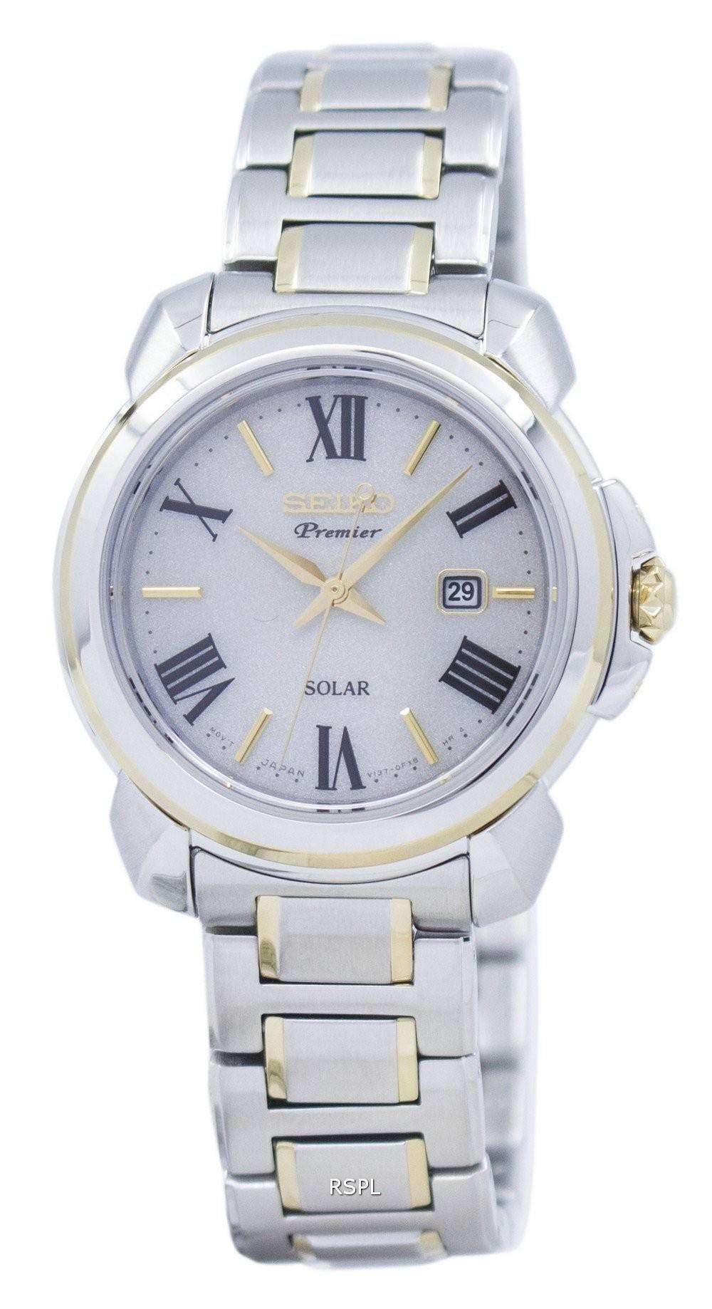 Seiko premier best sale solar watch