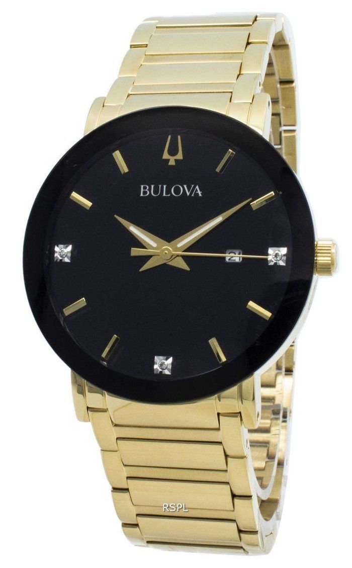 Bulova 97D116 Diamond Accent Quartz Men s Watch CityWatches IN