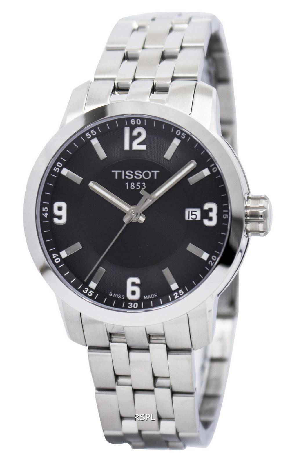 Tissot T Sport PRC 200 Quartz Black Dial T055.410.11.057.00 T0554101105700 Men s Watch