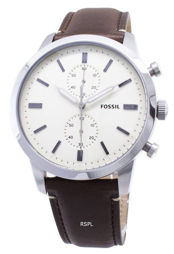 Refurbished Fossil Townsman Chronograph FS5350 Quartz Mens Watch CityWatches IN