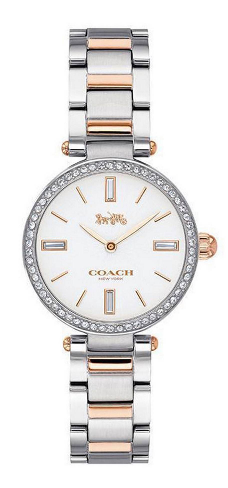 Buy Online Coach Women Round Brown Watches | 14503507 | at Best Price |  Helios Store