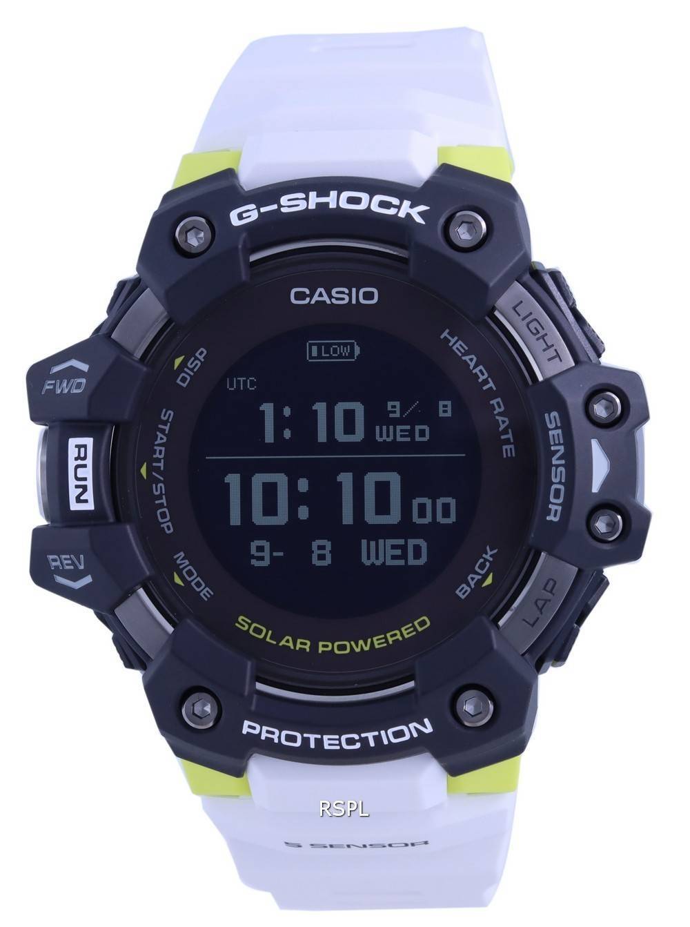 Casio g shock store heart rate monitor