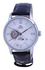 Orient Classic Sun  Moon Open Heart Automatic RA-AS0011S10B Mens Watch