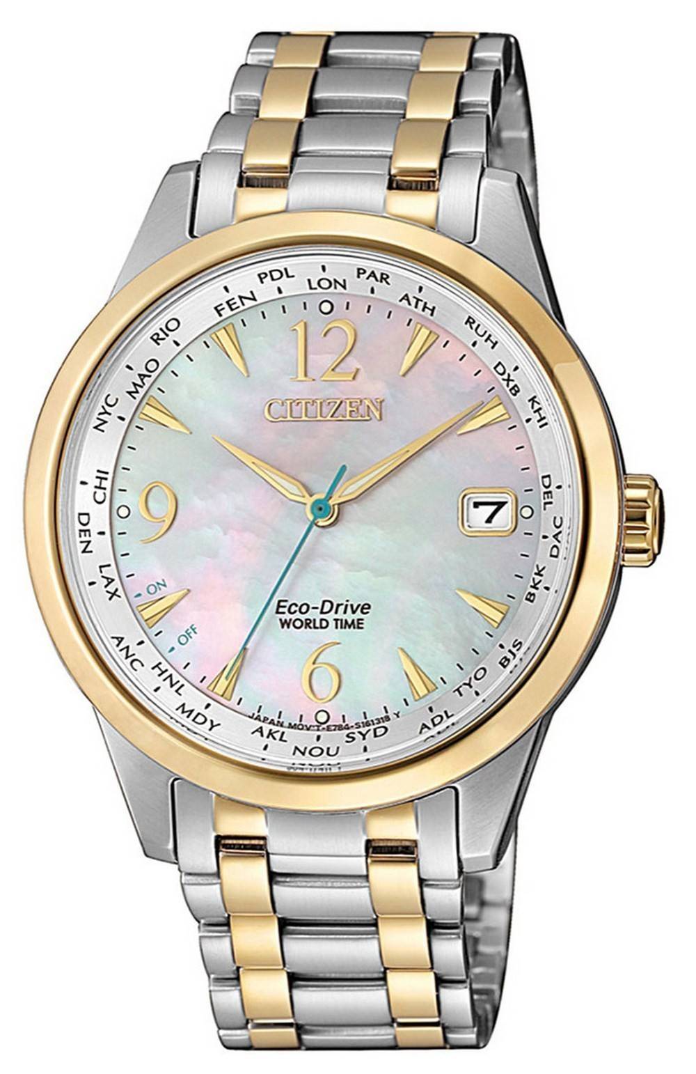 Citizen world time women's watch hotsell